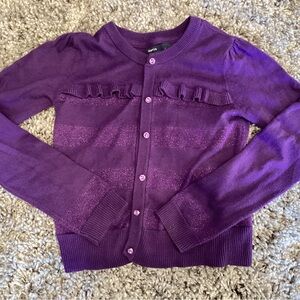 Gap kids purple sweater